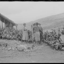 Group Gathered, Possibly for a Ceremony
