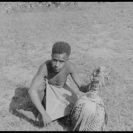 Man with Pandanus Nut