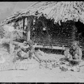 Men Preparing Pandanus Nut