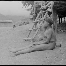 People Sitting Outside a Building