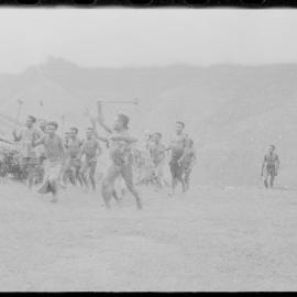 Group Performing in Village