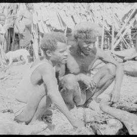 Group Distributing Food