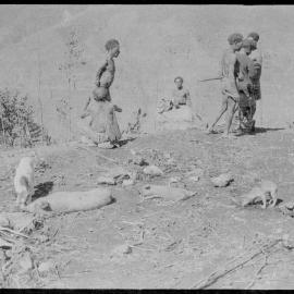Group Standing on Mountainside