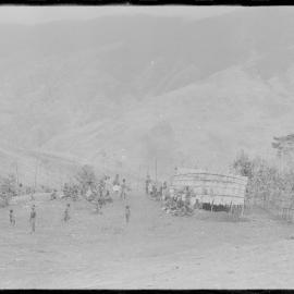 Group Gathered on Mountainside