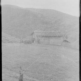 Man Performing with Long Spear