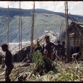 People Standing Outside Buildings