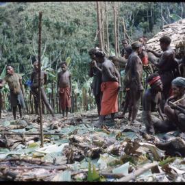 People Gathered in Village