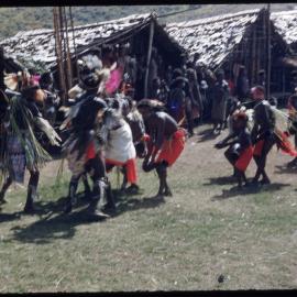 Group Performing in Village