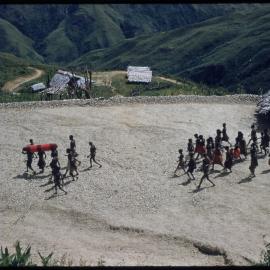 Group Gathered on Mountainside