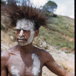 Man Preparing for a Ceremony