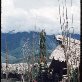 Food Pole and Buildings