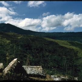 Village with Mountains in Background