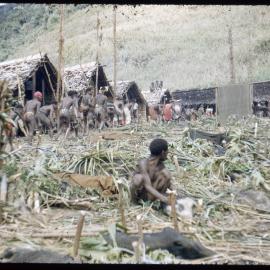 Group Preparing for a Ceremony