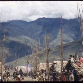 Group Preparing for a Ceremony