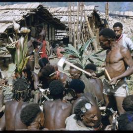Group Preparing for a Ceremony