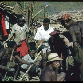 Men Preparing for a Ceremony