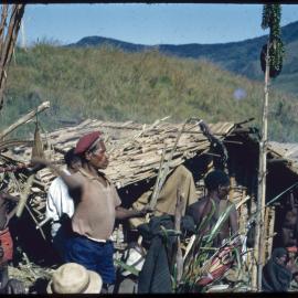 Group Standing Outside Buildings