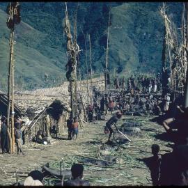 Group Preparing for a Ceremony