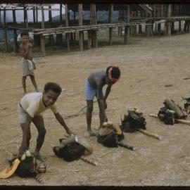 Children Distributing Fruits and Vegetables