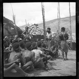 Group Sitting in Mountainside Village
