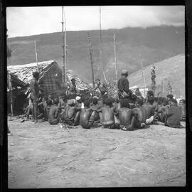 Group Sitting in Mountainside Village