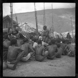 Group Sitting in Mountainside Village