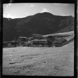 Buildings on Mountainside