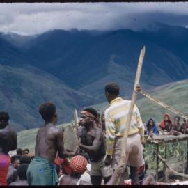 Group Gathered on Mountainside