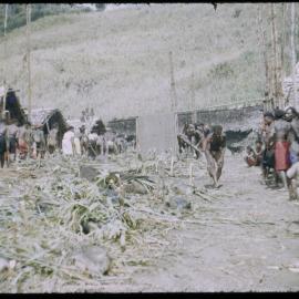 Group Preparing for a Ceremony