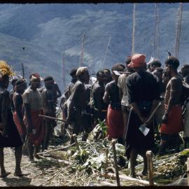 Group Gathered on Mountainside