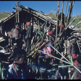 Group Gathered in a Village