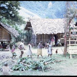 Group of Women Gathered in a Village