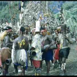 Group Preparing for a Ceremony