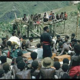 Group Preparing for a Ceremony