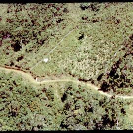 Aerial View of Mountainside Road