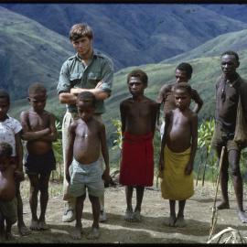 Group Standing on Mountainside
