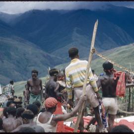 Group Gathered on Mountainside