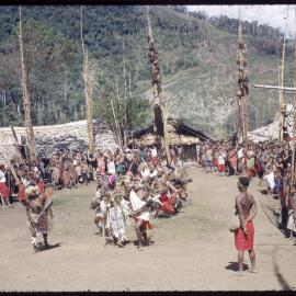 Group Performing in a Village