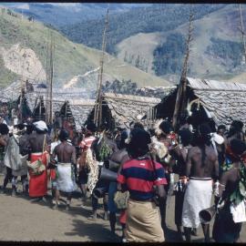 Group Preparing for a Ceremony