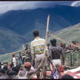 Group Gathered on Mountainside