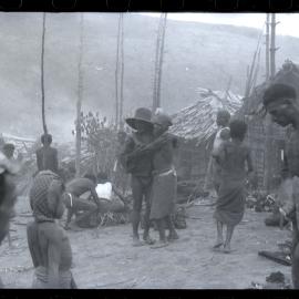 Group Preparing for a Ceremony