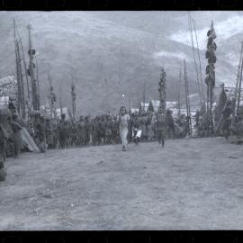 Group Performing in a Village