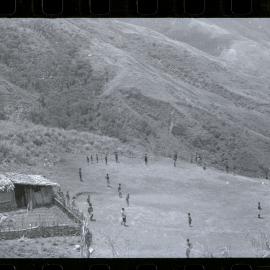 Group Gathered on Mountainside