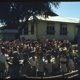 Group of Children Waving