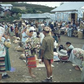 People Gathered in a Market