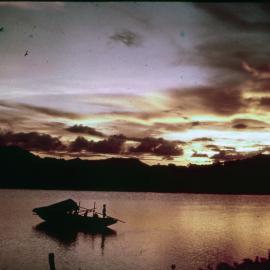 Boat at Sunset, Hong Kong