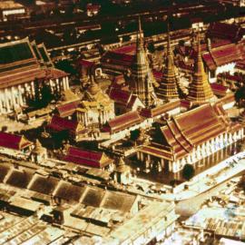Aerial View of Wat Pho, Bangkok