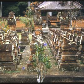 Structures at Pura Sada, Bali