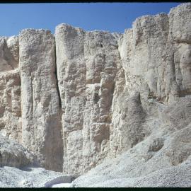 Cliffs at the Valley of the Kings, Egypt