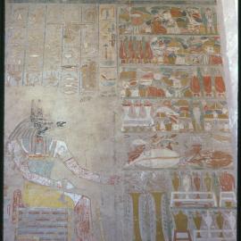 Hieroglyphic at the Valley of the Kings